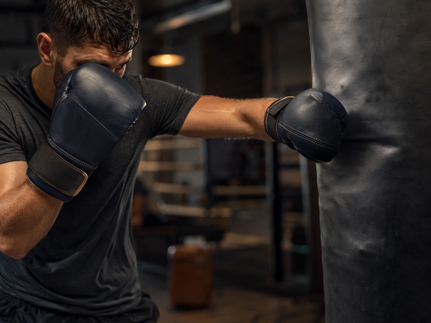 Sports Gloves being worn in use