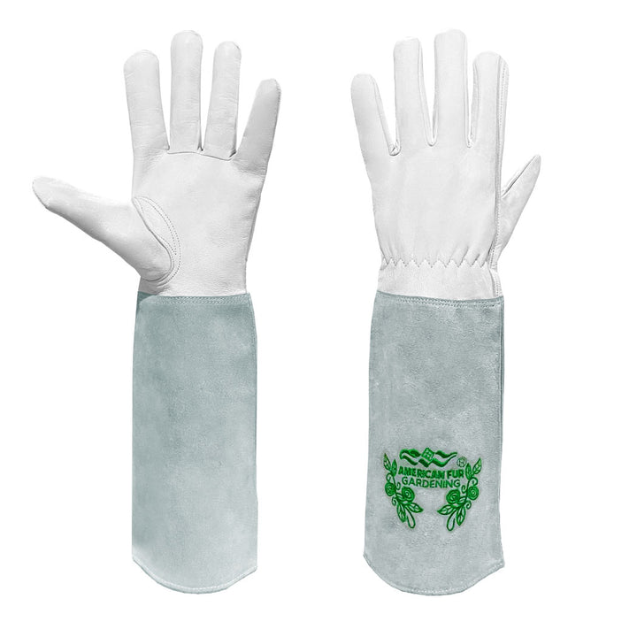 Thorn-Proof Goatskin Leather Gardening Gloves