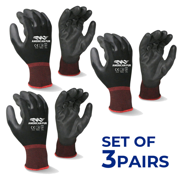 Ultra-Thin PU Palm Multi-Purpose Work Gloves
